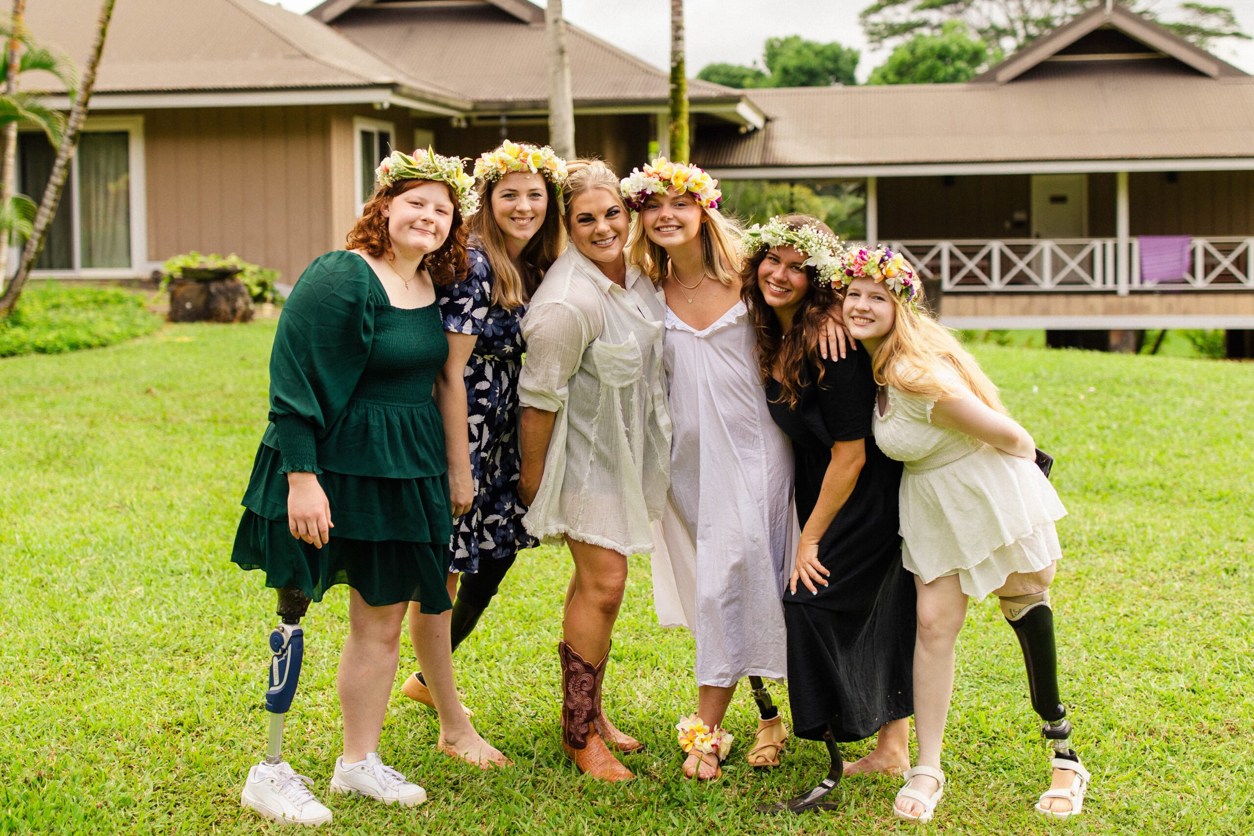 Sarah Hill with a group of Beautifully Flawed Retreat Attendees