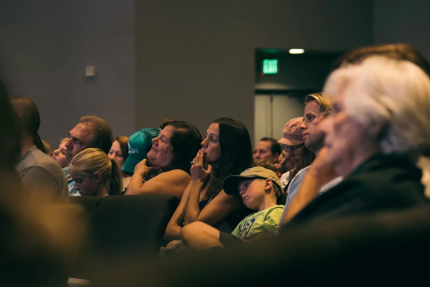 Shine Forth conference, shot of members in the audience