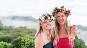Bethany Hamilton and Nan McMahan together at the beach